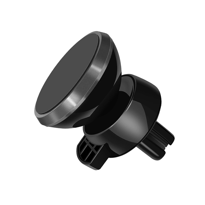 Drzac za mobilni telefon za ventilaciju automobila magnetni Crni
