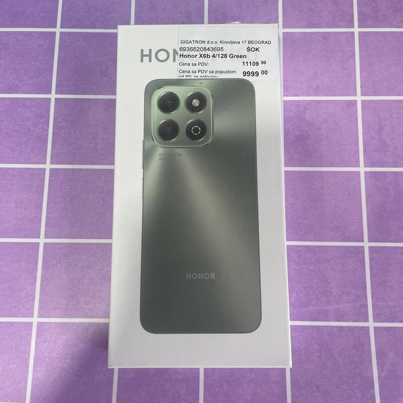 Honor X6b Green