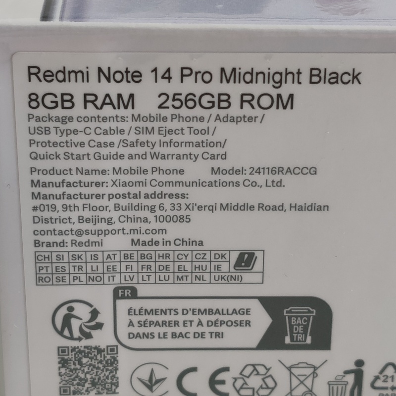 Xiaomi Redmi Note 14 Pro