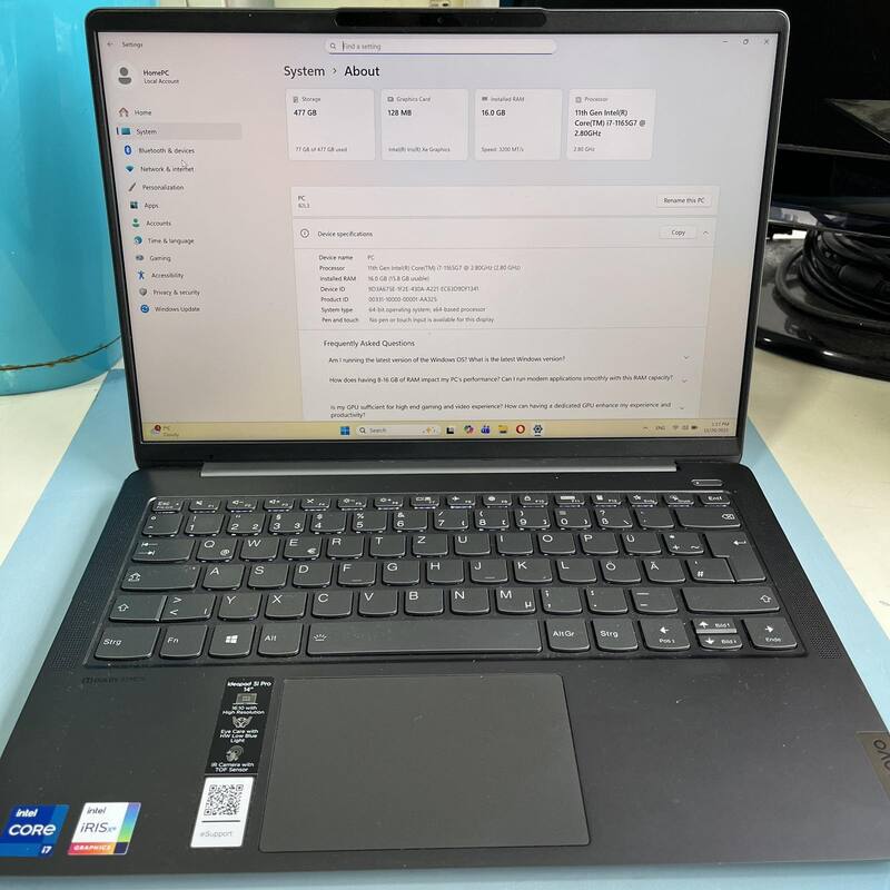 Lenovo Ideapad i5 Pro